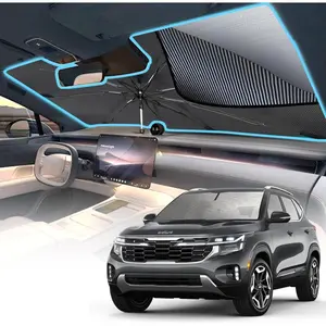 2026 Upgrade Car Windshield Sun Shade Umbrella for Auto Trucks Sedan SUV Keeps Vehicle Cool Heat Insulation
