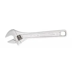 Channellock  10 in. Adjustable Wrench Chrome