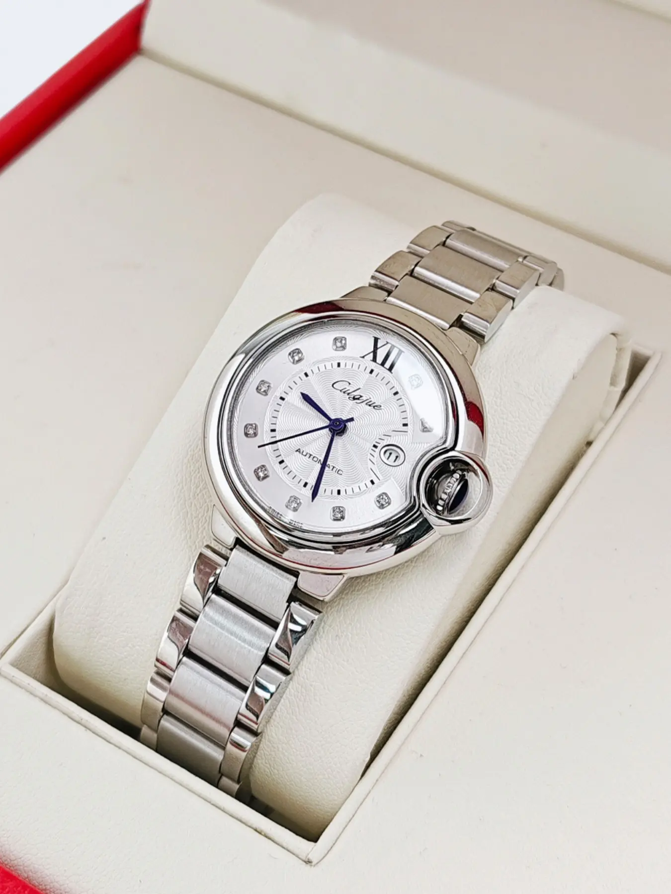 Women's Quartz Wristwatch, Elegant Butterfly Buckle Design, Minimalist Analog Dial, Alloy Case & Mineral Glass, Perfect Gift for Her, Round Dial Watch, Quartz Watches