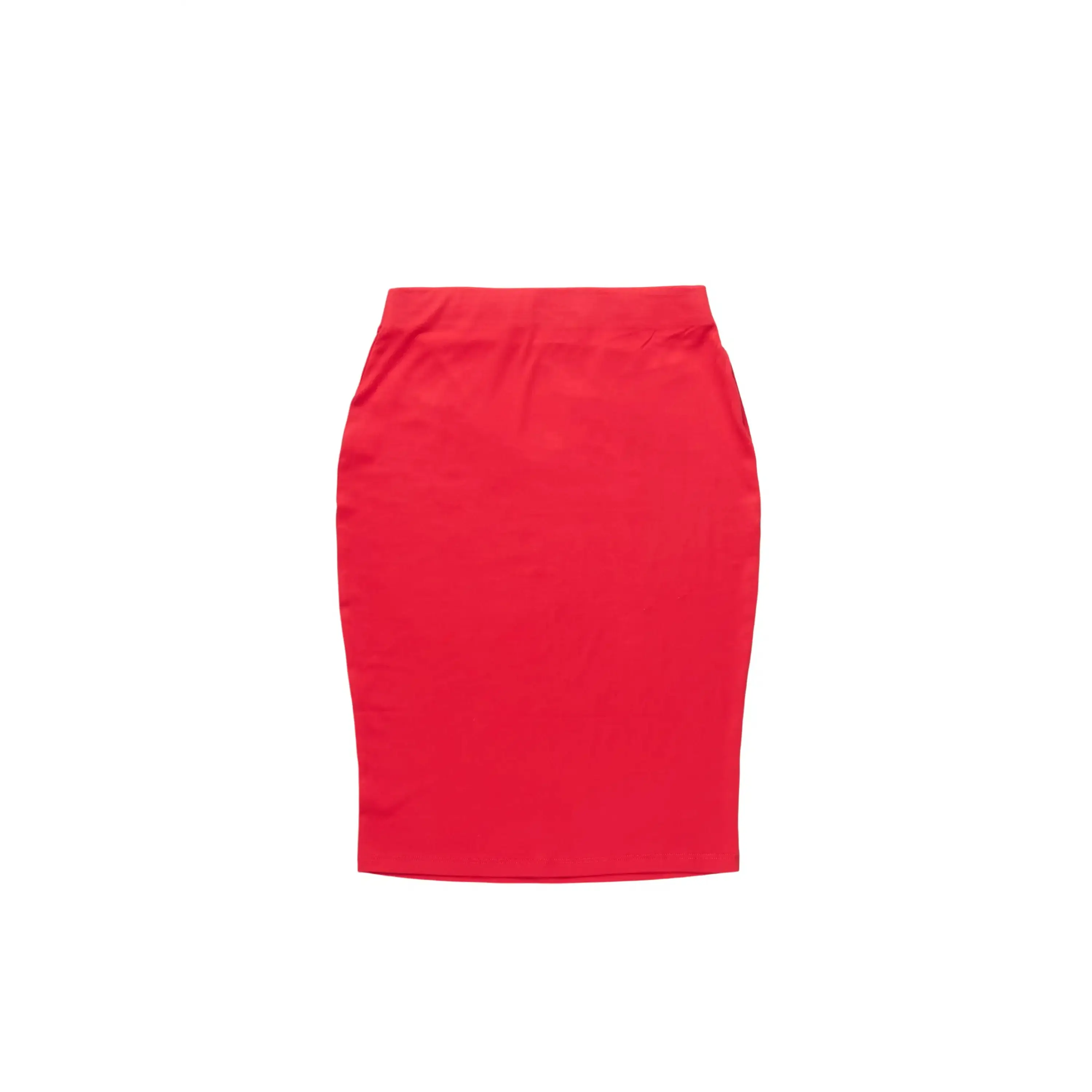 Carolyn Red Midi Skirt