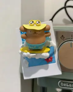 Sanrio Summer Sun-kissed Surfing Series Fridge Magnet Blind Box