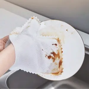 20pcs Cleaning Rag Set, Ideal for Household & Kitchen Use, Durable Design for Efficient Dirt Removal, Effective Scouring, Perfect for Daily Maintenance