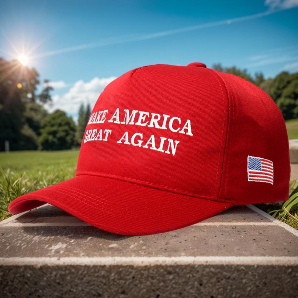 Donald Trump President Hat Baseball Cap Adjustable Sports Peaked Cap Comfortable Sun Protection Hat Make America Great Again