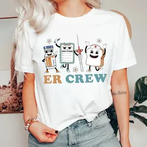 ER Nurse Shirt, Er Nurse Crew Sweatshirt, Funny ER Ed Nurse Tech Shirt, Emergency Room Rn Tshirt, ER Squad Goal Emergency Department Gift Squad Crew