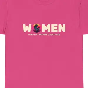 Women Who Lift Unisex Heavy Cotton Tee, Fitness Gift for Her, Gym Workout Shirt, Weightlifting Graphic Top, Motivational Tee, CrossFit