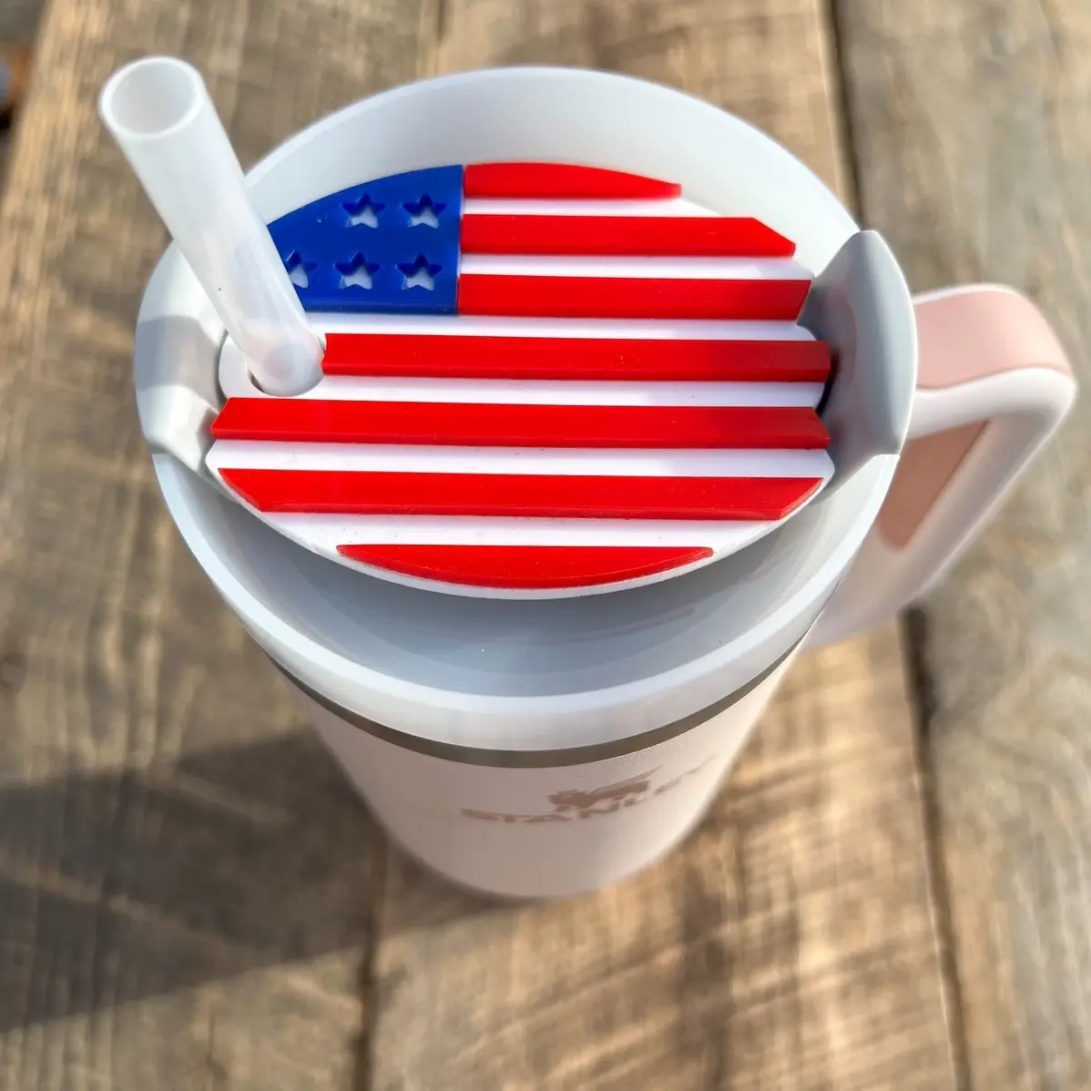 America Flag Stanley topper