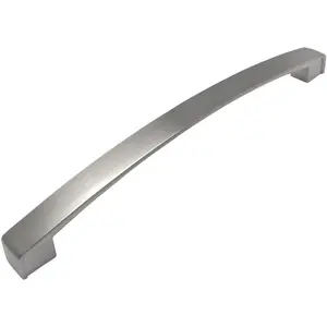 Cosmas 616-192SN Satin Nickel Modern Cabinet Hardware Arch Handle Pull - 7-1/2" Inch (192Mm) Hole Centers Cosmas