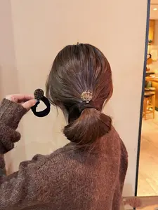 6 Pcs Leopard Print Hair Ties for Women, High Elasticity Durable Rubber Bands, Simple New Design Hair Rings, Versatile Head Accessories