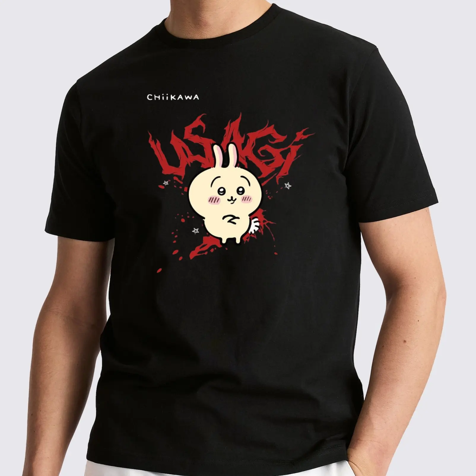 Chiikawa Usagi shirt, Cute Anime Manga Inspired Shirt, Unisex