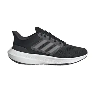 adidas Womens Ultrabounce Wide Running Sneakers Shoes - Black
