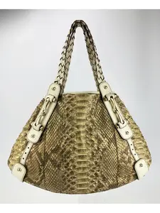 Pre-owned GUCCI Python Tote Bags Pelham Shoulder Bag