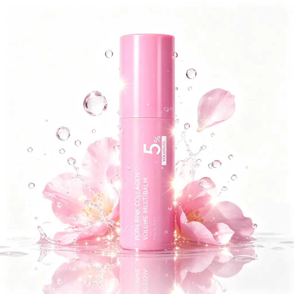 NEW PDRN Collagen Volume Multi Balm Stick | Korean Anti-Aging Balm for Under Eyes, Lips & Forehead Fine Lines
