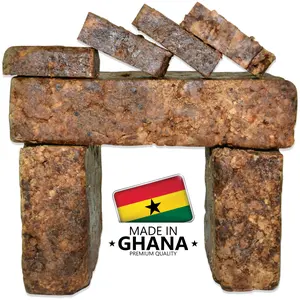 Plant Guru African Black Soap Bar 100% Pure Natural Organic From Ghana Bulk Wholesale
