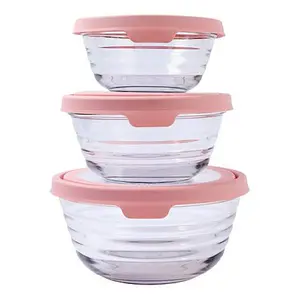 Anchor Hocking 6-piece TrueSeal Mix, Prep & Store Glass Bowl Set