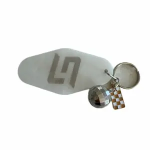 Lando Norris racing inspired keychain