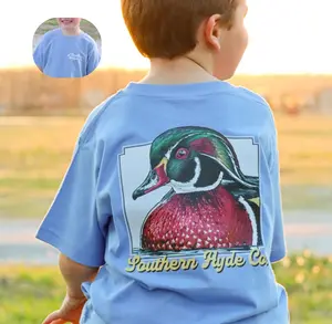 Woodie Waters Youth 2-Side Shirt, Summer Shirt, Casual Short Sleeve Tee, Trending Youth Shirt, Southern Hyde Clothing, Gift for Son