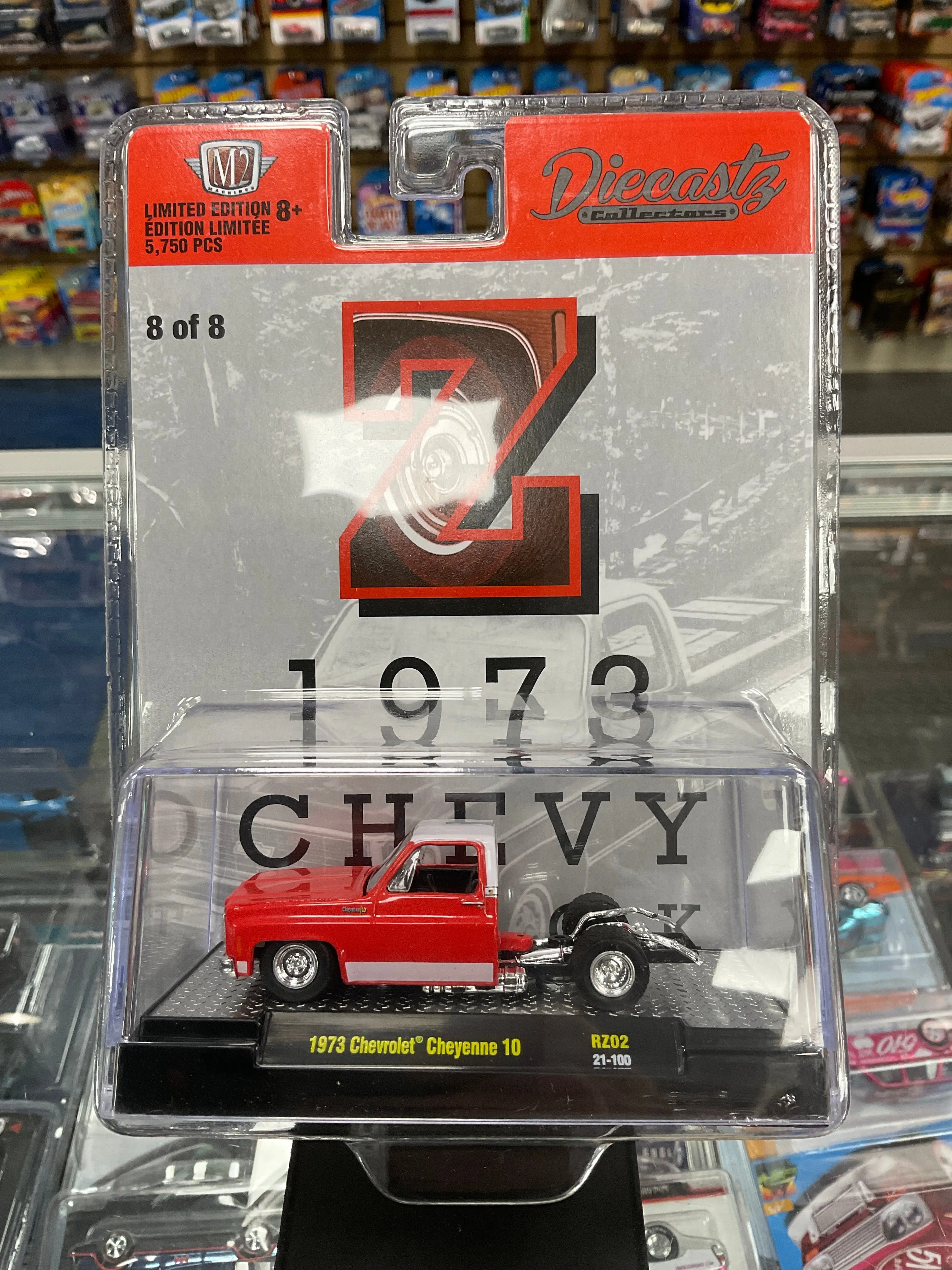 M2 machines DiecastZ exclusive 1973 Chevrolet Cheyenne 10 Red “Z”