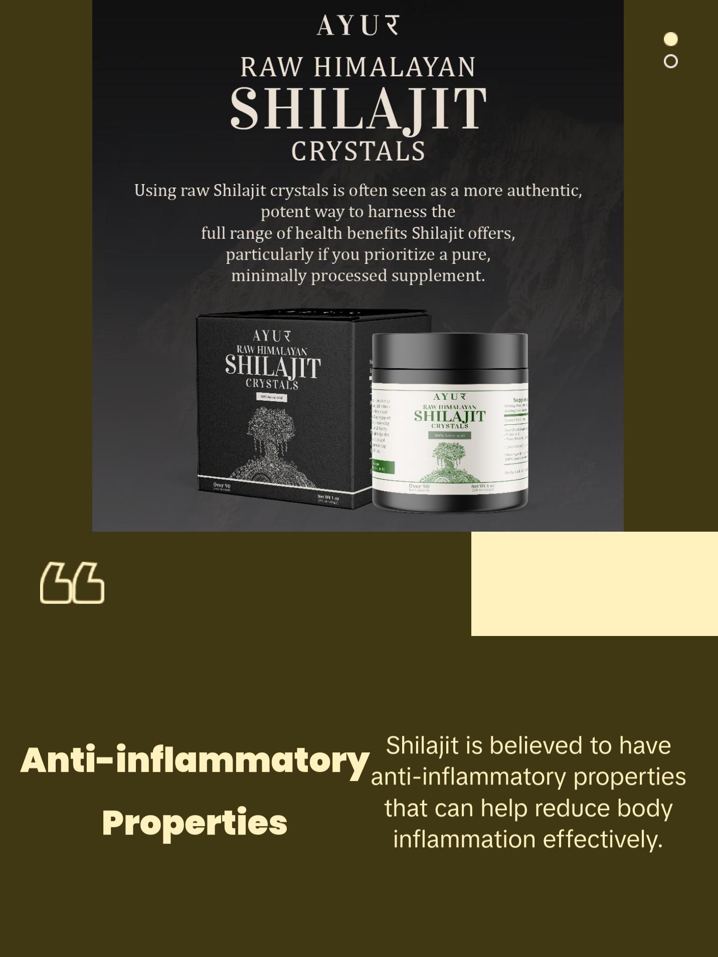 Raw Organic Shilajit Himalayan Crystals | 80% fulvic Acid | 2 Month Supply | 90 Trace Minerals | Trusted Brand Since 1971 Healthcare Natural