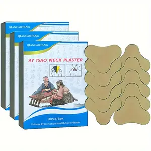 10Pcs/box  Heat Patches for Neck, Knees, Back, Shoulders, and Ankles – Natural Herbal Lasts Up To 12 Hours Essence . Hot Pack Compress