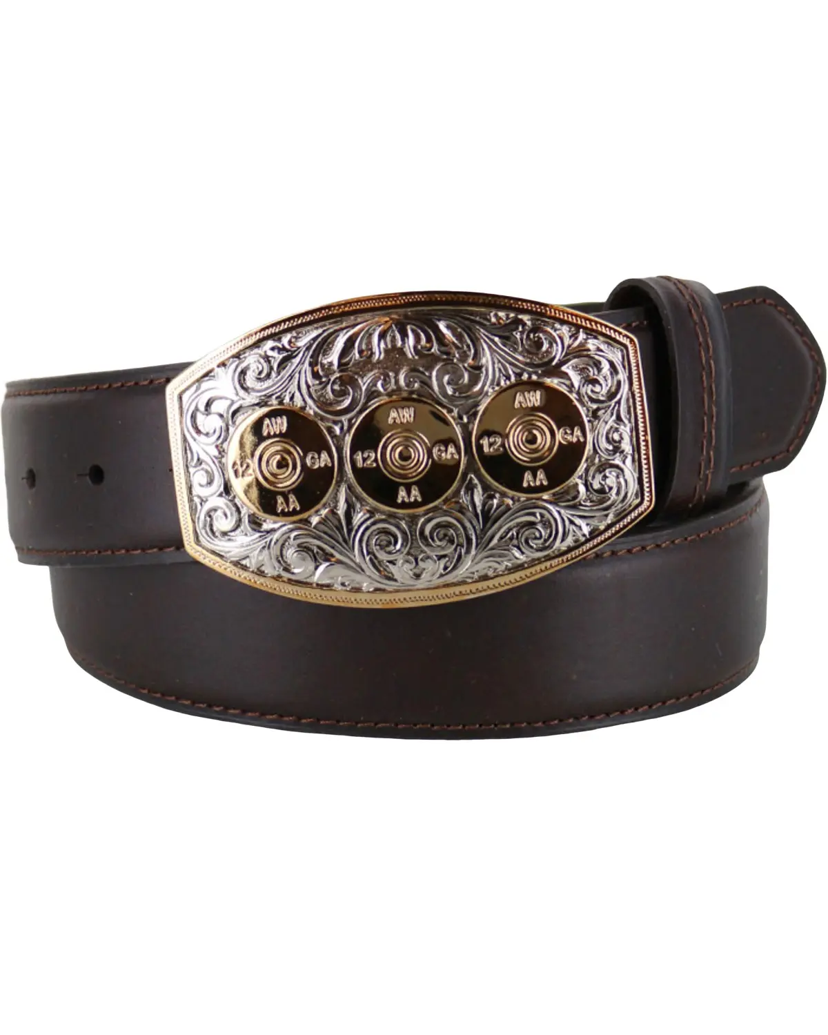 Cody James Men's Men'S Bullet Buckle Leather Belt - Blt218-20