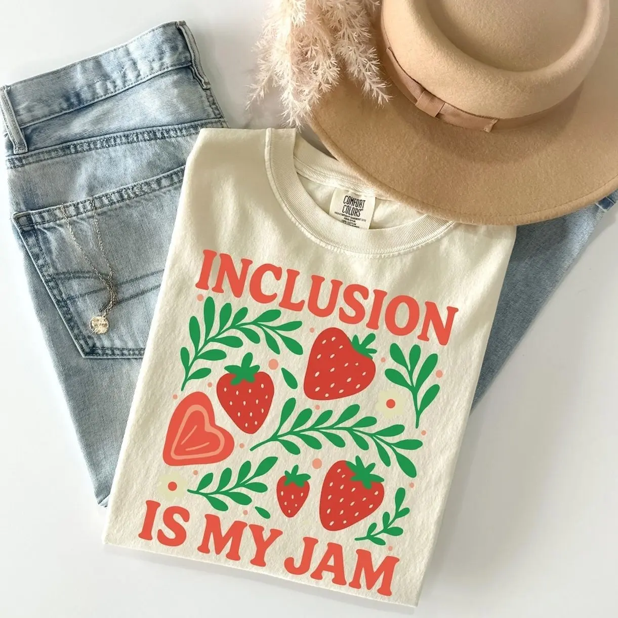 Comfort Colors Inclusion Is My Jam T-shirt