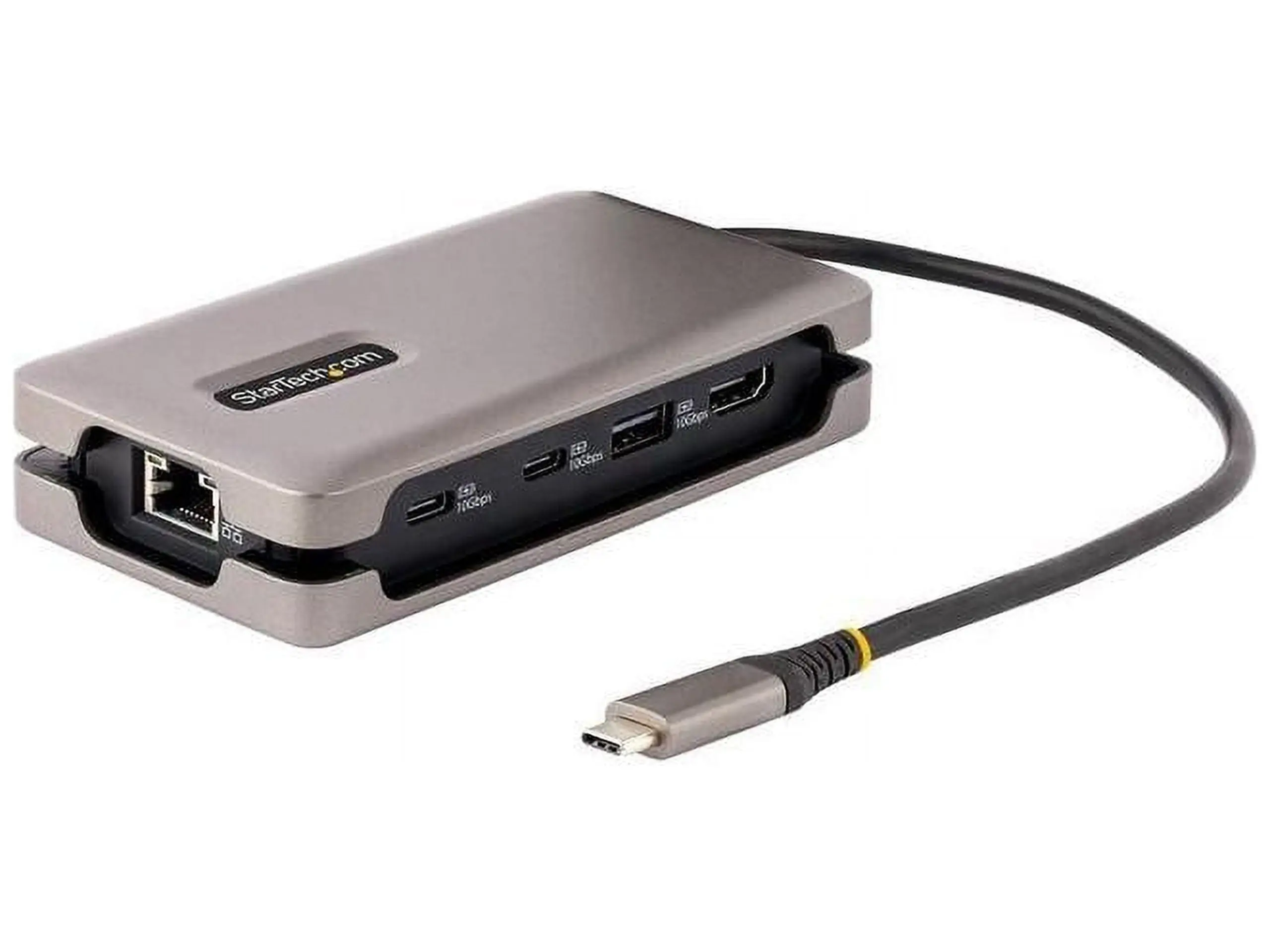 StarTech USB C Multiport Adapter - 4K HDMI, 1 Port USB-A, 100W Power Delivery - Gray