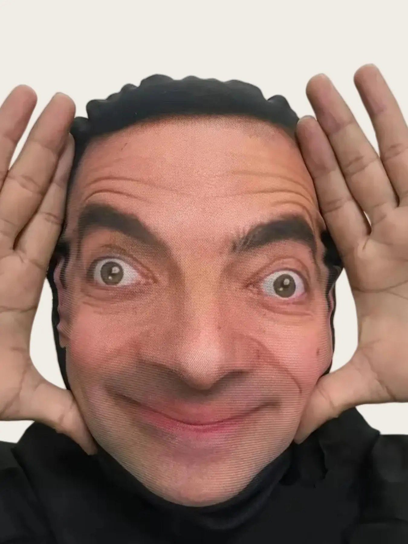 Funny Face Mask, Breathable Full Face Mask, Outdoor Cycling Mask, Party Costume Mask, Halloween Costume Accessories, Realistic Mask, Hyper Realistic Mask, Party Face Masks