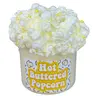 Crunchy Buttered Popcorn Semi Floam DIY Kit Scented Slime