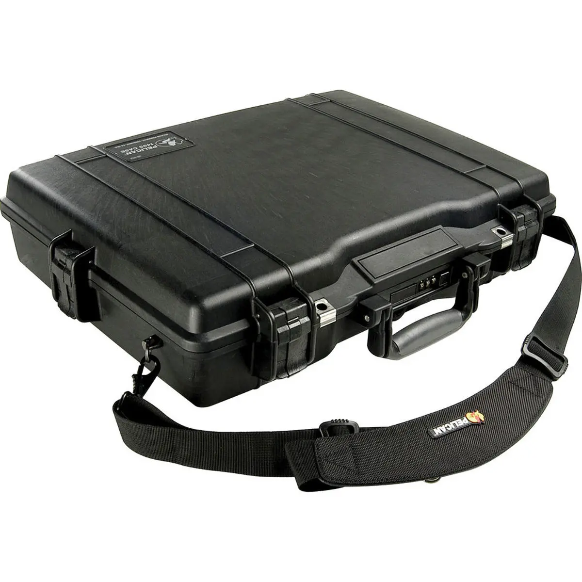 Pelican 1495 Watertight Protector Hard Case with Foam, Compatible with 17" Notebooks, Black