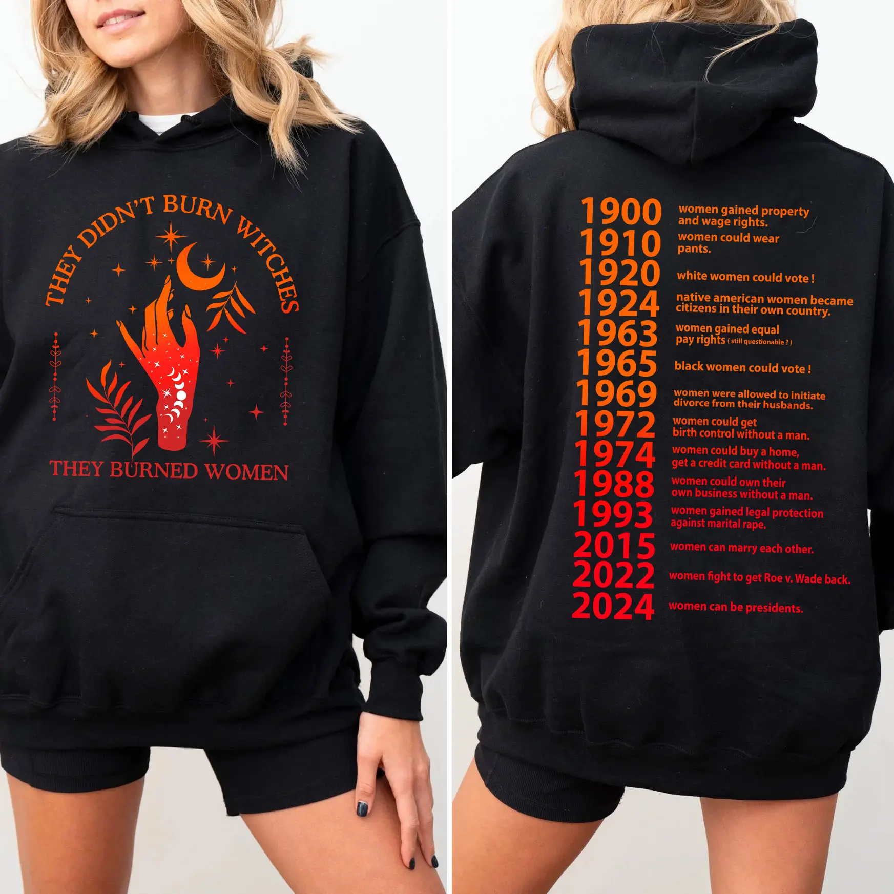 Feminist Shirt, They Didn't Burn Witches They Burned Women Shirt, Women's Rights Shirt, Vote for Women Rights Shirt, Witchy Feminist Shirt, Witchy Shirt, Equality Shirt, Halloween Feminism Shirt, Witches Halloween Shirt