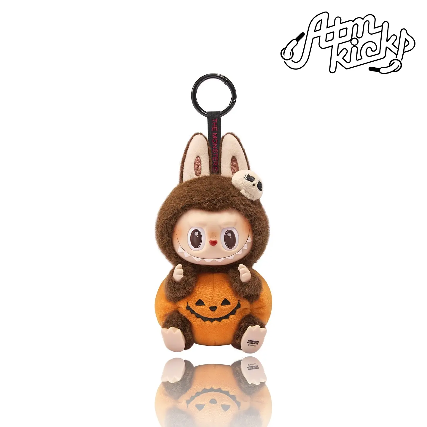 Pop Mart Labubu Pumpkin Vinyl Plush Pendant Happy Halloween Party Series Authentic Collectible Cute Gift Trending Rare Limited Collection Brand New Unopened