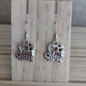 Cheerleader Hypoallergenic Earrings - CLEARANCE, Fashion Costume Jewelry Accessory