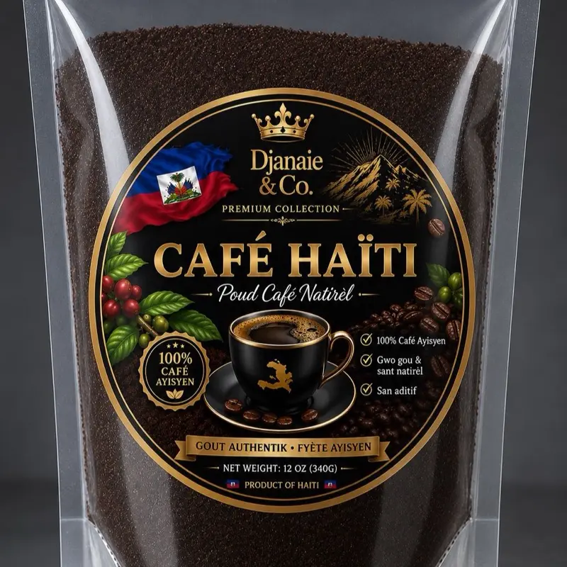 Haitian Coffee Powder, Original Poud CAFE
