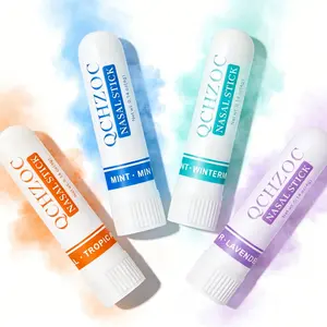 Minty Fresh Nasal Stick Inhaler Set | Instant Cooling Sensation for Clearer Breathing & Focus | Mint, Lavender, WinterMint, Tropical Flavors
