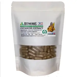 Cistanche Tubulosa 10:1 Extract Caps - 10x Strength - 100 Veggie Caps