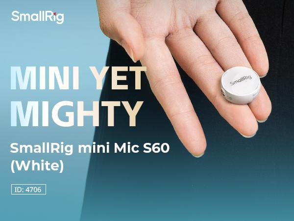 SmallRig S60 USB-C Wireless mini microphone Magnetic Clip Pro Kit for iPhone 17/16 Pro & Android,44H Studio Sound with Noise Cancelling,Compact,Lightweight Design Lavalier Microphone for Content Creation Charging Case Receiver Audio SmallRig S60 USB-C Wireless mini microphone Magnetic Clip Pro Kit for iPhone 17/16 Pro & Android,44H Studio Sound with Noise Cancelling,Compact,Lightweight Design Lavalier Microphone for Content Creation Charging Case Receiver Audio