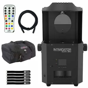 Chauvet DJ Intimidator Scan 360 100 W LED Scanner with Infrared Remote Control & Carry Bag Package