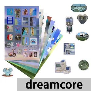 197 Dream Core Stickers for Phone Cases, Laptop Skins, Notebooks, Scrapbooks, Funny Stickers, Versatile Decals for Multiple Items