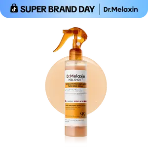 [Dr.Melaxin Official] Peel Shot Keratin Care Kojic Acid Turmeric Spray 200ml Pore Clearing Exfoliating Formula Skin Repair Scrub