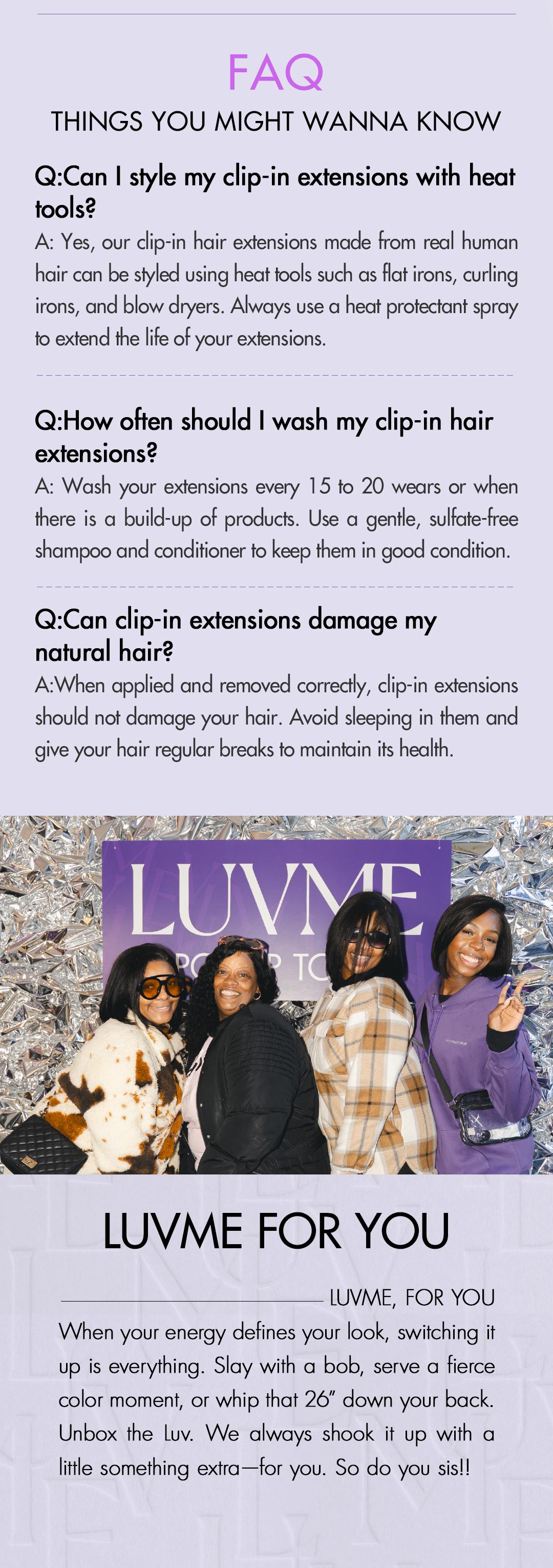 LUVME 100% Virgin Human Hair Extensions Seamless & Invisible Edge Straight, Body Wave, Kinky Curly, Yaki Straight, Messy Burmese Curl Clip-In Limited Time Offer TikTok Exclusive #luvmenewarrivals LUVME 100% Virgin Human Hair Extensions Seamless & Invisible Edge Straight, Body Wave, Kinky Curly, Yaki Straight, Messy Burmese Curl Clip-In Limited Time Offer TikTok Exclusive #luvmenewarrivals