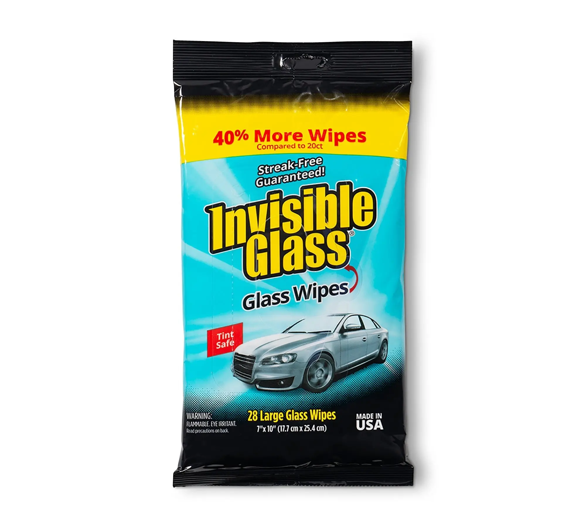 Invisible Glass Wipes (Flat Pack)