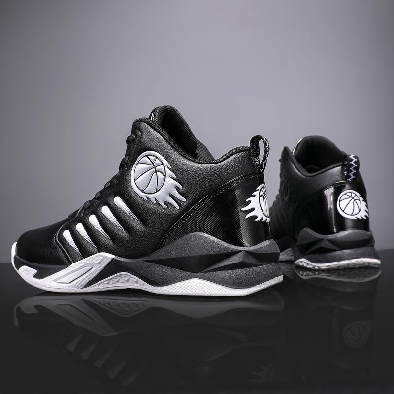 Men's Wear-Resistant Anti-Slip Basketball Shoes for Outdoor Sports Training Low-Top Comfort Lightweight Design Hoopshoes
