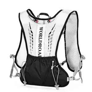 Ultra Lightweight Running Vest Pack, 0.46lbs Hands Free Sport Backpack for Trail Running Marathon Hiking Cycling, No Bounce Design, Outdoor Travel Daypack for Men Women