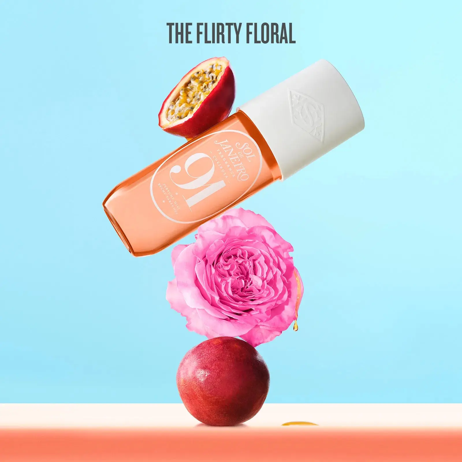 Sol de Janeiro Cheirosa 91 Perfume Mist | Juicy & Floral Scent with Passionfruit Honey Caramel & Rio Pink Rose Notes