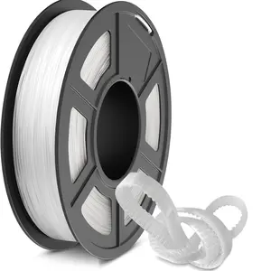 Flexible Tpu Printing Filament 1.75mm 250g (0.55lb), High Elasticity Tear-Resistant Material, Ideal for Fitness Bracelets & Wearable Devices