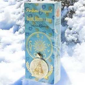 Health, Money and Love Perfume/ Salud, Dinero Y Amor - Perfume with Medalls - Limited Edition