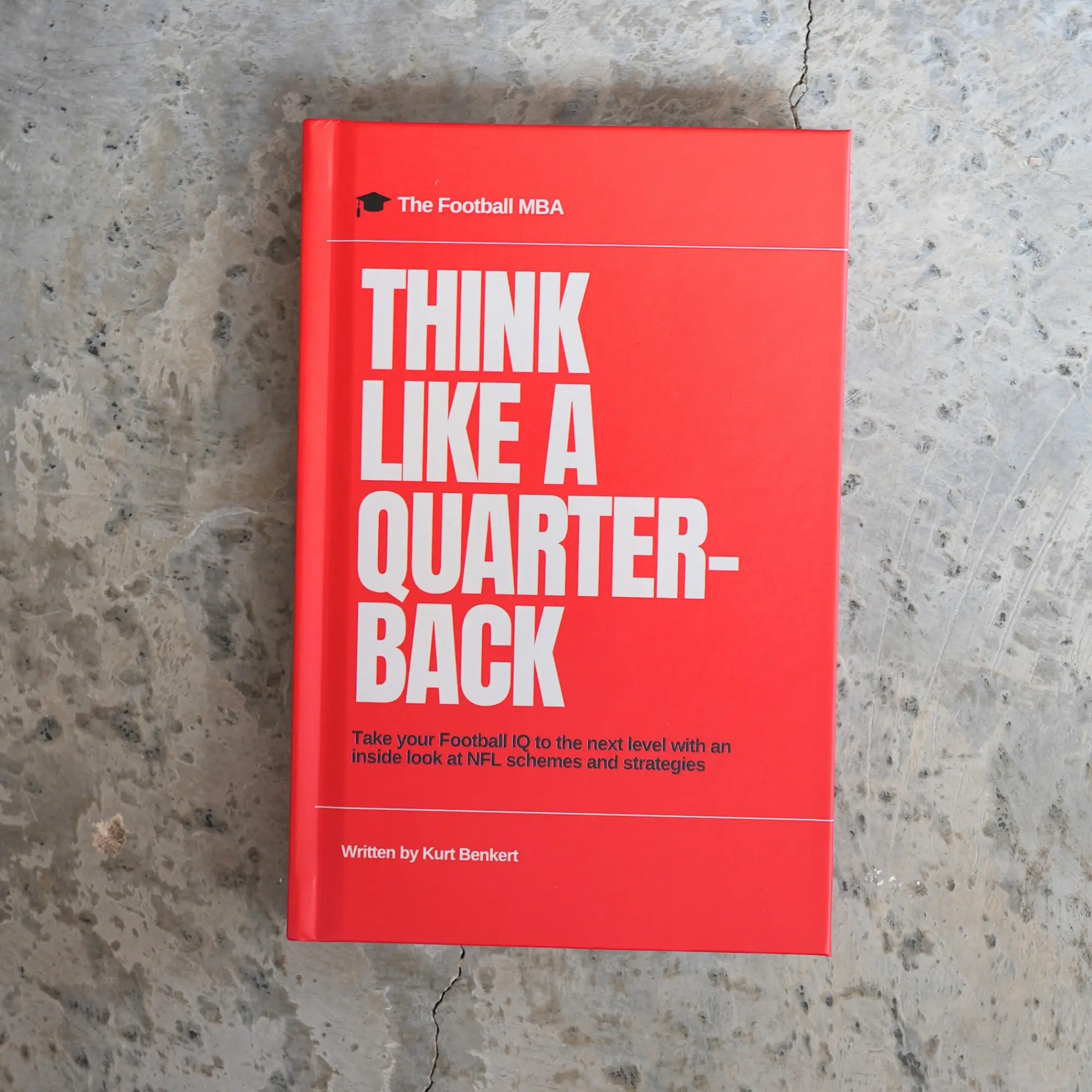 The Dime Lab Think Like A Quarterback Book - Hardcover, See The Game Like A Pro