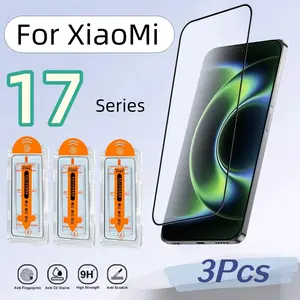 3-Pack Xiaomi 17/17pro/17 Pro Max/17 Ultra Screen Protector, 9h Hardness, Bubble-Free, Dust-Resistant, Easy Installation, Scratch-Proof