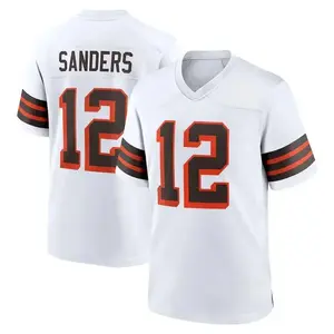 Print Shedeur Sanders #12 White Jersey Shirt, America Football Jersey, Football Wear, Sport Apparel, Summer Sports Outfits, Summer Got, Game Day Outfits Sports