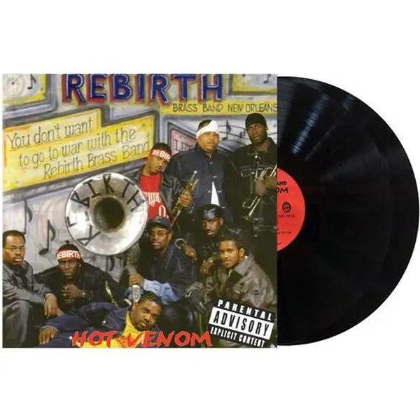 Hot Venom - Rebirth Brass Band - Record Album, Vinyl LP